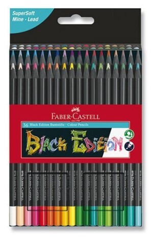 Product detail of Faber - Castell Pastelky trojhranné Black Edition 36 ks