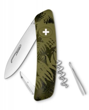 Product detail of Swiza kapesní nůž D01 Standard Camo Silva olive