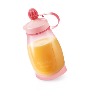 Product detail of TESCOMA pružná láhev PAPU PAPI 200 ml, se lžičkou, růžová 