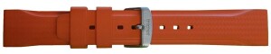 Product detail of Traser řemen pryžový pro modely GunMetal - oranžový - 22 mm