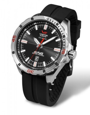Product detail of Vostok Europe Almaz Automatic Line NH35A/320A258 - Silikonový řemínek