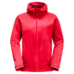 Product detail of Dámská bunda Jack Wolfskin  Pack & Go Shell Tulip Red XL
