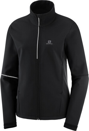 Product detail of Dámská bunda Salomon  Agile Softshell Jacket Black XS