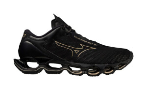 Product detail of Dámská běžecká obuv Mizuno Wave Prophecy Wave Prophecy 12 Black/GE Gold  UK 4,5