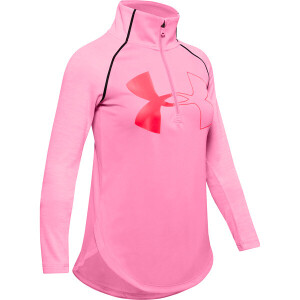 Product detail of Dívčí tričko Under Armour  Tech Graphic Big Logo 1/2 Zip S