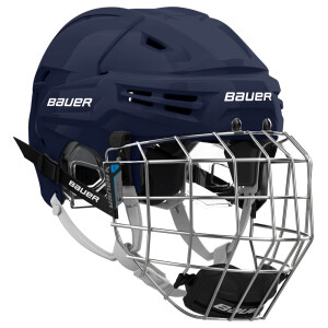 Product detail of Hokejová helma Bauer RE-AKT 65 Combo Navy Senior S