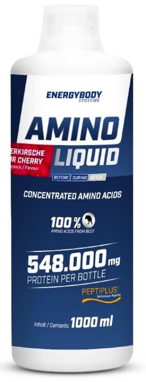 Product detail of EnergyBody Amino Liquid 1000 ml višeň