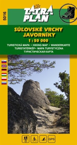 Product detail of Súľovské vrchy, Javorníky 1:50 000