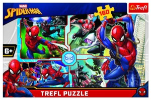 Product detail of Trefl Puzzle Spiderman - Zachránce / 160 dílků - Trefl