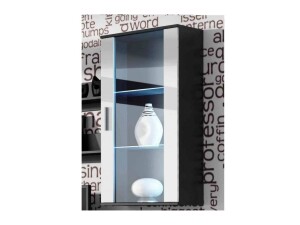 Product detail of Artcam Visící vitrína SOHO S2 Barva: černá/bílý lesk