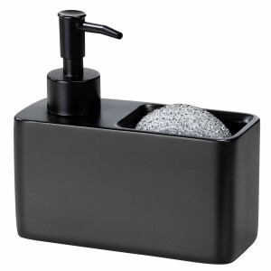 Product detail of Wenko Dávkovač saponátu s místem na houbičku Resa, černá