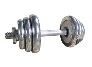 Product detail of Kubisport Činka nakládací, jednoruční, chromová 12 kg