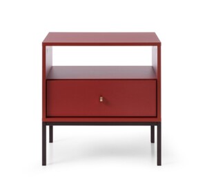 Product detail of ArtPS Noční stolek SORTI MS54 | bordó