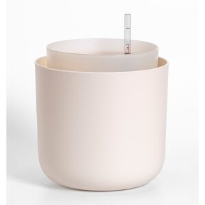Product detail of Plastia Samozavlažovací květináč Tolita béžová, pr. 19 cm