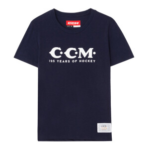 Product detail of Dámské tričko CCM 125 Anniversary SS Tee Navy L