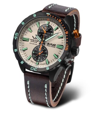 Product detail of Vostok Europe Almaz Chrono Line 6S11-320C677
