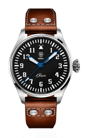 Product detail of Biatec Corsair Vintage 01 - Světle hnědý řemínek v pilotním stylu