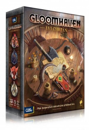 Product detail of Albi Gloomhaven: Lví chřtán