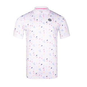 Product detail of Pánské tričko BIDI BADU  Idir Tech Polo White S