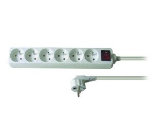 Product detail of Solight Prodlužovací kabel 6 zásuvek bílá, 5 m
