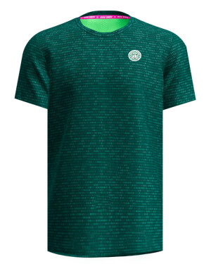 Product detail of Pánské tričko BIDI BADU  Spike Crew Two Colored Tee Dark Green M