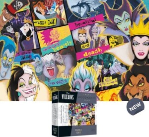 Product detail of Dřevěné puzzle Disney Setkání záporáků 1000 dílků