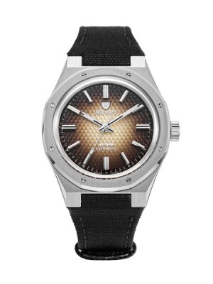 Product detail of Nivada Grenchen F77 Brown Smoked 68002A77 - Canvas Velcro Strap