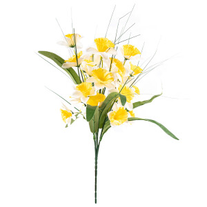 Product detail of Umělá květina Narcis žlutobílá, 40 cm