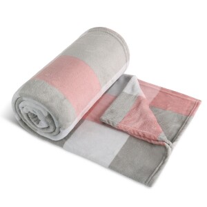 Product detail of Bellatex Deka Kemping PLUS růžová kostka, 150 x 200 cm