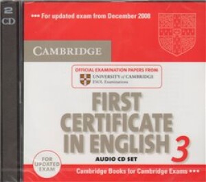 Product detail of Cambridge First Certificate in English 3 for Updated Exam Audio CDs