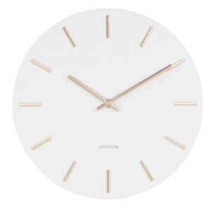 Product detail of Karlsson 5821WH Designové nástěnné hodiny  pr. 30 cm