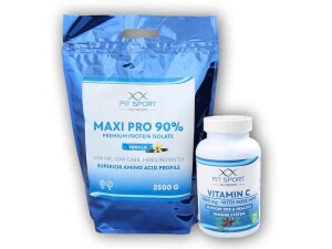 Product detail of FitSport Nutrition Maxi Pro 2500g + Vitamin C 1000 120 tbl