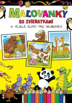 Product detail of Maľovanky so zvieratkami a veselé úlohy pre najmenších