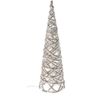 Product detail of Vánoční LED kužel Greyse šedá, 40 cm