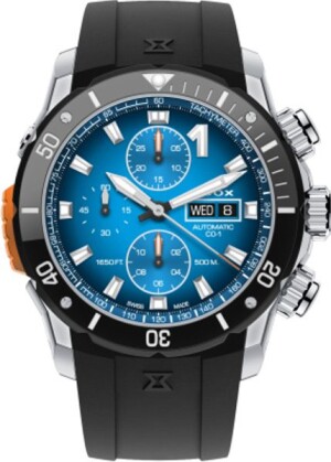 Product detail of EDOX Chronograph C01 Automatic 01128-3NOCABUID