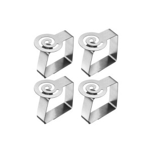 Product detail of Westmark Spona na ubrus SPIRAL, nerez, sada 4 ks