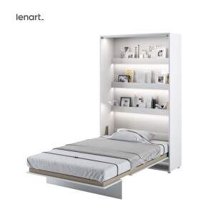 Product detail of Dig-net nábytek Sklápěcí postel Lenart BED CONCEPT BC-02p bílý lesk | 120 x 200 cm