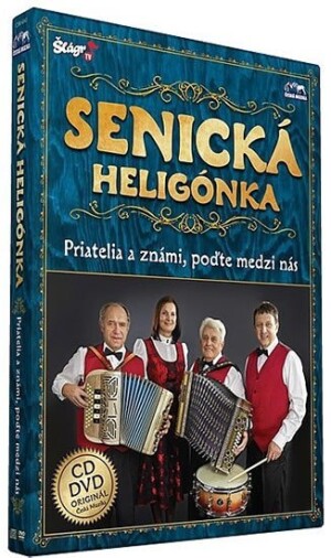 Product detail of Senická heligonka - Priatelia známí - CD+DVD