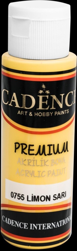 Product detail of Akrylová barva Cadence Premium - žlutá / 70 ml