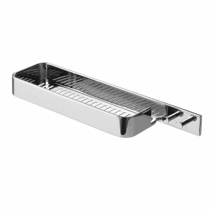 Product detail of GEDY A91813 Il Giglio police do sprchy, 40 x 4,2 x 11,5 cm, chrom