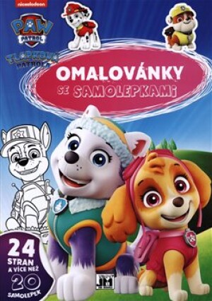 Product detail of Omalovánky A4 se samolepkami - Tlapková patrola