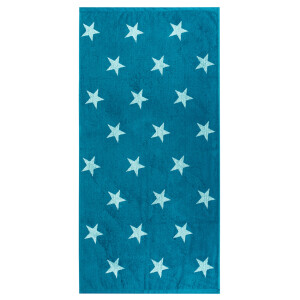 Product detail of JAHU Osuška Stars tyrkysová, 70 x 140 cm