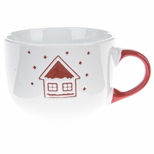 Product detail of Vánoční keramický hrnek Snowy cottage bílá, 500 ml