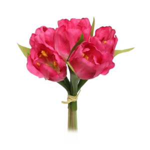 Product detail of Umělá květina svazek Tulipán, růžová, 