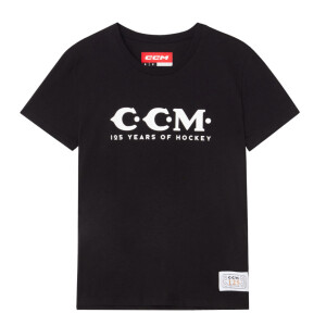 Product detail of Dámské tričko CCM 125 Anniversary SS Tee Black S