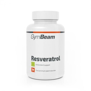 Product detail of GymBeam Resveratrol 60 kaps. (VÝPRODEJ)