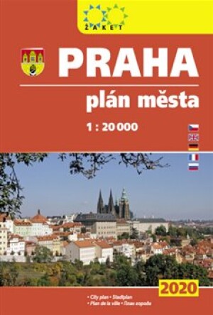 Product detail of Praha - knižní plán města 2020