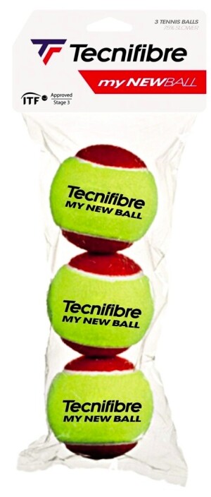 Product detail of Dětské tenisové míče Tecnifibre  My New Ball (3 Pack)