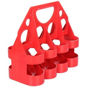 Product detail of Merco Rack Standard plastový nosič lahví červená