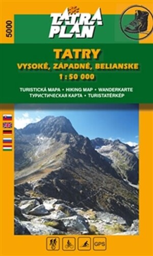 Product detail of Tatry Vysoké, Západné, Belianske 1:50T